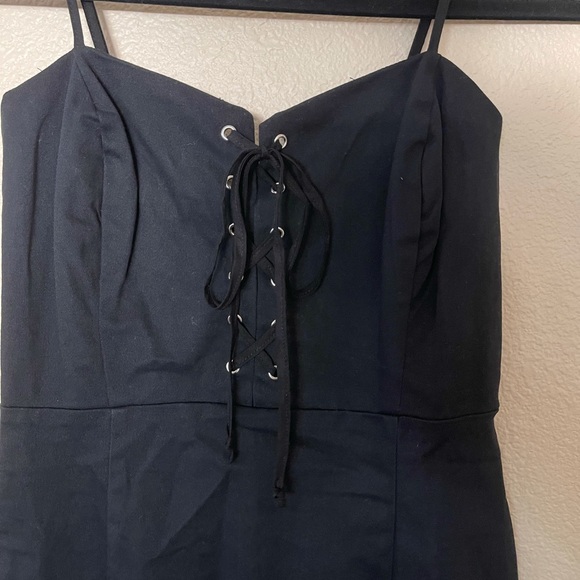 Lulus Love Above All Black Lace-Up Bodycon Dress - Picture 6 of 7